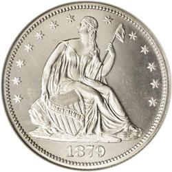 1879 50C PR67 S Cameo NGC. Only 1,100 proofs and 5,90 