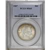 Image 3 : 1907 50C MS65 PCGS. Exceptionally attractive multicolo 
