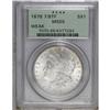 Image 1 : 1878 7/8TF S$1 Weak MS65 PCGS. Three significant tailf 
