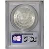 Image 4 : 1879-CC S$1 MS64 PCGS. This Clear CC near-Gem is gentl 