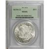 Image 3 : 1879-CC S$1 MS65 PCGS. The Clear CC variety, which rem 