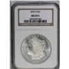 Image 1 : 1879-S S$1 MS67 S NGC. Boldly struck with shimmering, 