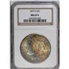 Image 3 : 1879-S S$1 MS67 S NGC. Apple-green, golden-brown, and 