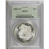 Image 3 : 1880-CC S$1 MS66 PCGS. This splendidly unperturbed Gem 
