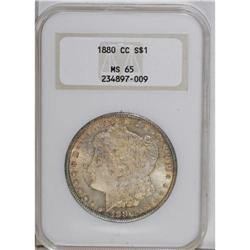 1880-CC S$1 8 Over Low 7 MS65 NGC. VAM-6. A Top 100 Va 