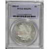 Image 1 : 1880-O S$1 MS63 Prooflike PCGS. A flashy piece whose l 