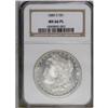 Image 1 : 1880-S S$1 MS66 Prooflike NGC. Medium S. This white-on 
