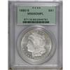 Image 1 : 1880-S S$1 MS66 Deep Mirror Prooflike PCGS. Flashy and 