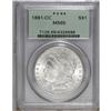 Image 1 : 1881-CC S$1 MS65 PCGS. This low mintage Gem features a 