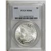Image 1 : 1882 S$1 MS66 PCGS. The mint frost on this piece is un 