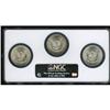 Image 2 : Set of Three Carson City Morgan Dollars MS65 NGC. Three 