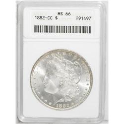 1882-CC S$1 MS66 ANACS. An attractive piece, highly lu 