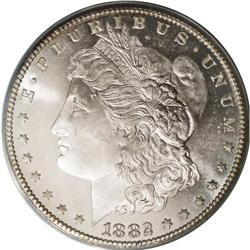 1882-CC S$1 MS66 Deep Mirror Prooflike ANACS. This is 