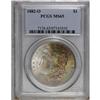 Image 1 : 1882-O S$1 MS65 PCGS. The essentially untoned obverse 