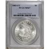 Image 3 : 1883-CC S$1 MS67 PCGS. This is the second most availab 