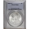 Image 1 : 1884-CC S$1 MS66 PCGS. An exceedingly lustrous piece, 
