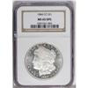 Image 1 : 1884-CC S$1 MS65 Deep Mirror Prooflike NGC. A richly f 