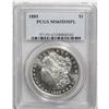 Image 1 : 1885 S$1 MS65 Deep Mirror Prooflike PCGS. A flashy coi 