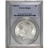 Image 1 : 1885-O S$1 MS66 PCGS. A boldly struck and highly lustr 