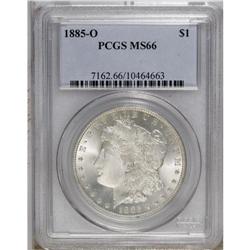 1885-O S$1 MS66 PCGS. This date is one of the truly co 