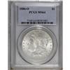 Image 3 : 1886-O S$1 MS64 PCGS. This attractive silver dollar is 