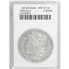 Image 1 : 1889-CC S$1 --Cleaned--ANACS. XF Details, Net VF30. Gli 