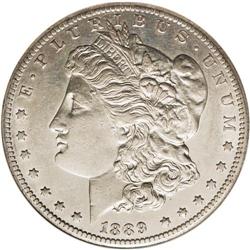 1889-CC S$1 --Cleaned--ANACS. XF45 Details. The lightly 