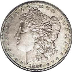 1889-CC S$1 --Cleaned--ANACS. AU55 Details. Though clea 