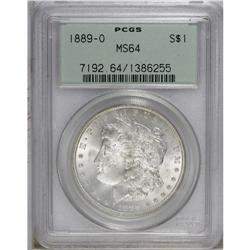 1889-O S$1 MS64 PCGS. Noticeably sharper than the usua 
