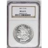 Image 3 : 1891-O S$1 MS64 Prooflike NGC. This is an important da 