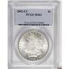 Image 1 : 1892-CC S$1 MS63 PCGS. Select and well struck with pre 