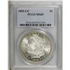 Image 3 : 1892-CC S$1 MS65 PCGS. The 2 in the date has a die chi 