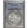Image 3 : 1893-CC S$1 MS63 PCGS. Bowers comments cogently of thi 