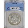 Image 1 : 1893-O S$1 AU50 ANACS. A lightly worn, typically struc 