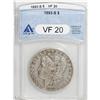 Image 3 : 1893-S S$1 VF20 ANACS. Countless Morgan dollar collect 