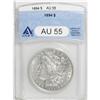 Image 3 : 1894 S$1 AU55 ANACS. A nearly untoned example of this 