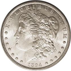 1894-O S$1 MS63 PCGS. Far and away finer than the typi 