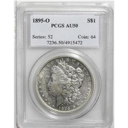 1895-O S$1 AU50 PCGS. A lightly marked example of this 