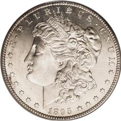 1895-S S$1 MS65 Prooflike PCGS. VAM-4. A Top 100 Varie 