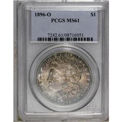 1896-O S$1 MS61 PCGS. The hints of toning on the rever 