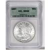 Image 1 : 1897 S$1 MS66 ICG. This faintly toned and nicely struc 