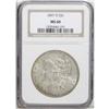 Image 1 : 1897-O S$1 MS60 NGC. A heavily abraded example with th 