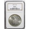 Image 1 : 1897-O S$1 MS62 NGC. Highly lustrous with a superior s 