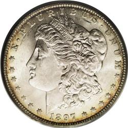 1897-O S$1 MS63 PCGS. There are remarkably few 1897-O 