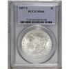 Image 1 : 1897-S S$1 MS66 PCGS. Highly lustrous, as usually seen 