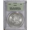 Image 1 : 1899 S$1 MS65 PCGS. A sharply struck Gem with only a h 