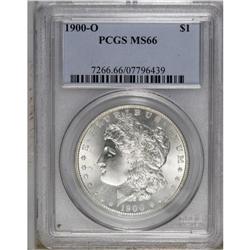 1900-O S$1 MS66 PCGS. Sharply struck with strong luste 