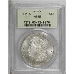 1900-S S$1 MS65 PCGS. An appealing piece, subtly lustr 