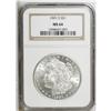 Image 1 : 1901-S S$1 MS64 NGC. A frosty near-Gem, typically stru 