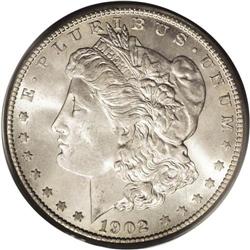 1902-S S$1 MS65 PCGS. Very well struck for this more c 